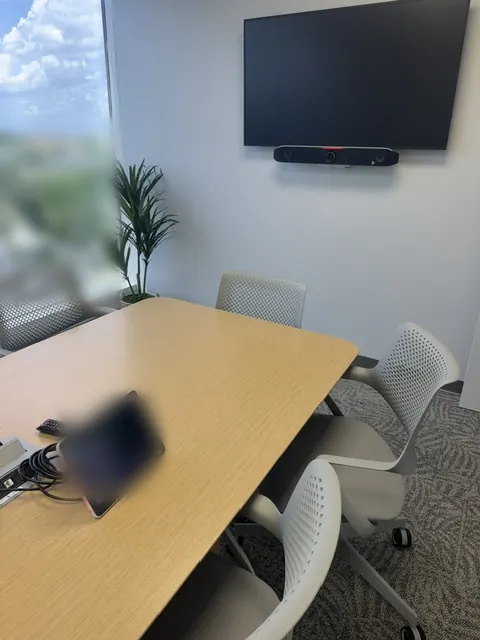 Conference room setup